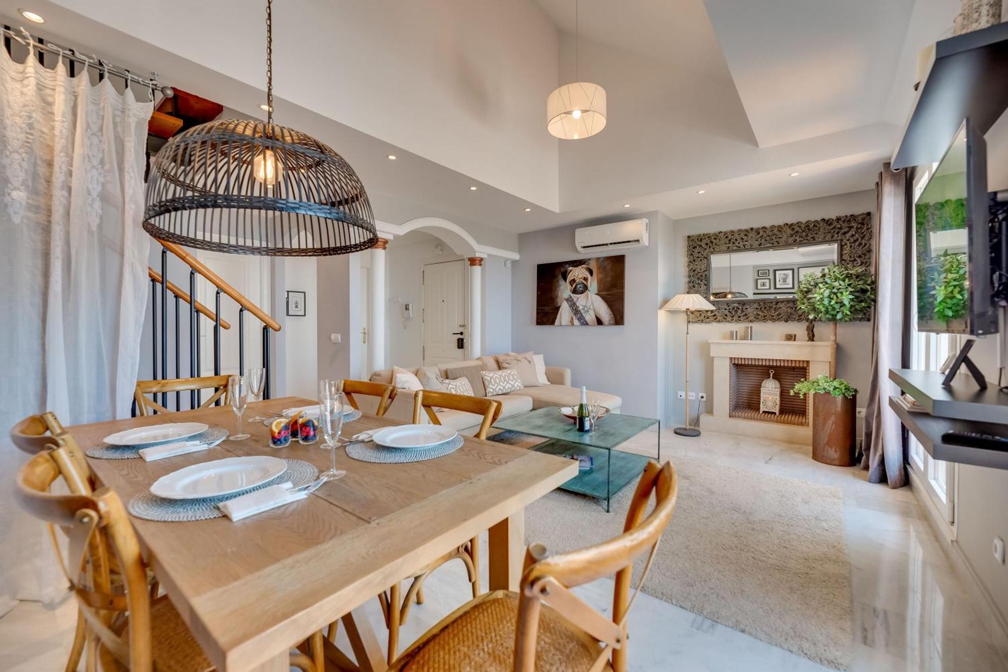 Elegant 2 Bdrm Penthouse With Bbq And Pools Lägenhet Marbella Exteriör bild